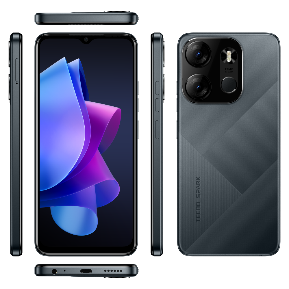 CELULAR TECNO SPARK GO 2023 4+64GB NEGRO